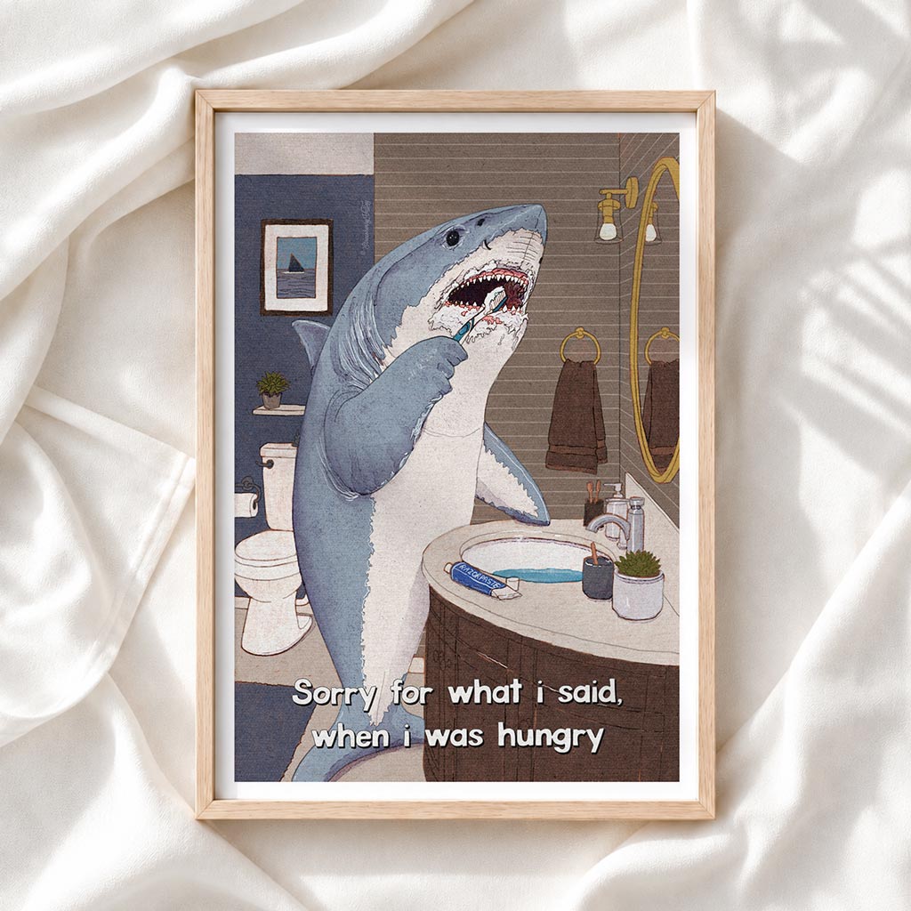 'Hanger Issues' - Art Print