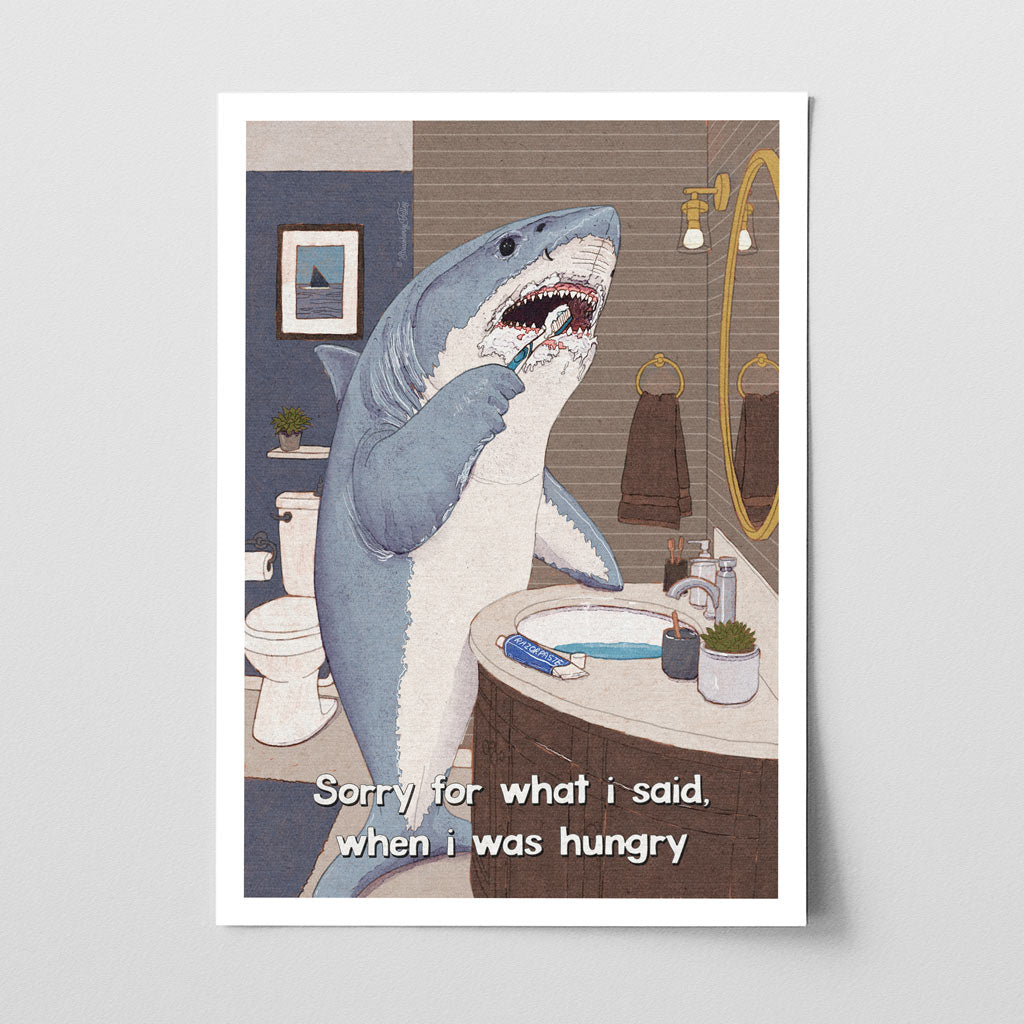 'Hanger Issues' - Art Print