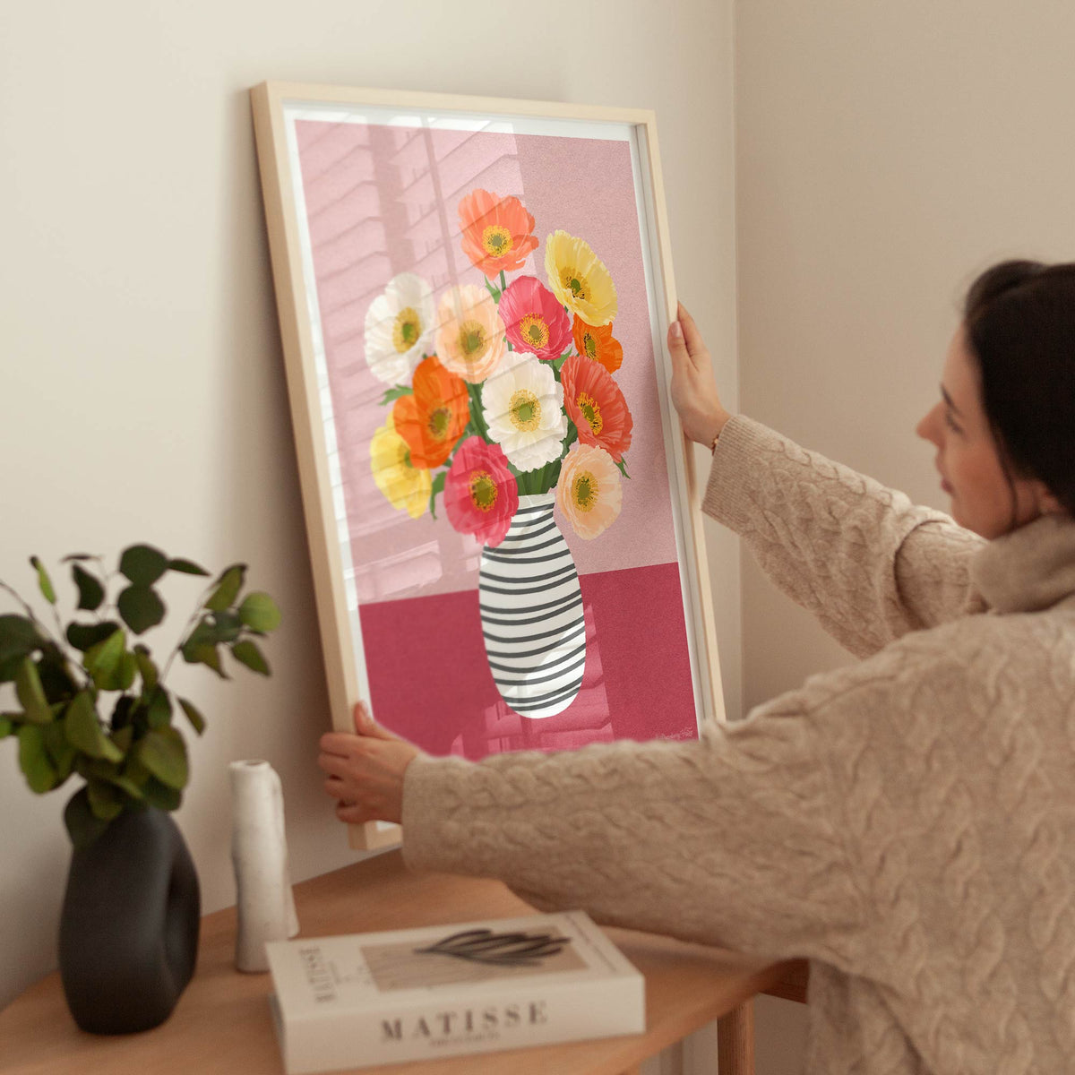 Icelandic Poppies – Modern Floral Art Print