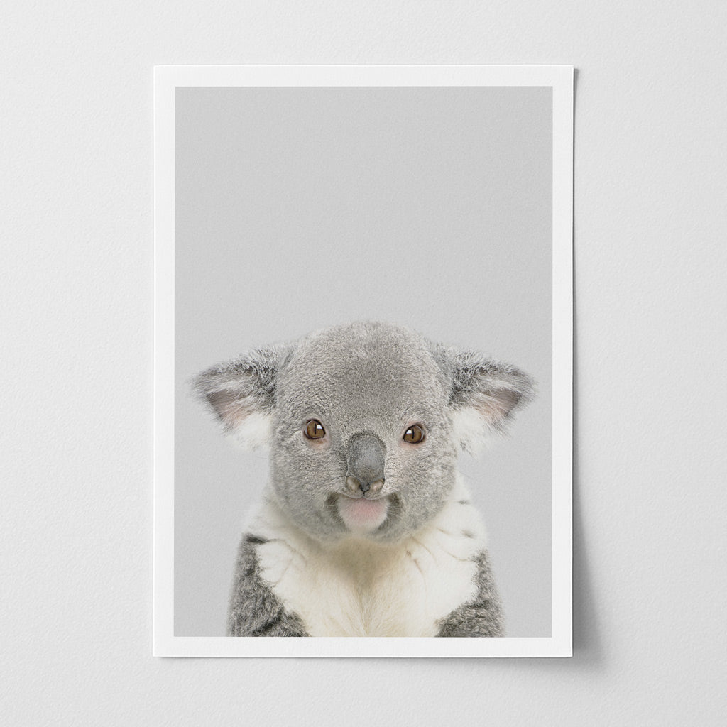 Koala Nursery Print - Sweet Australian Animal Art for Baby Rooms
