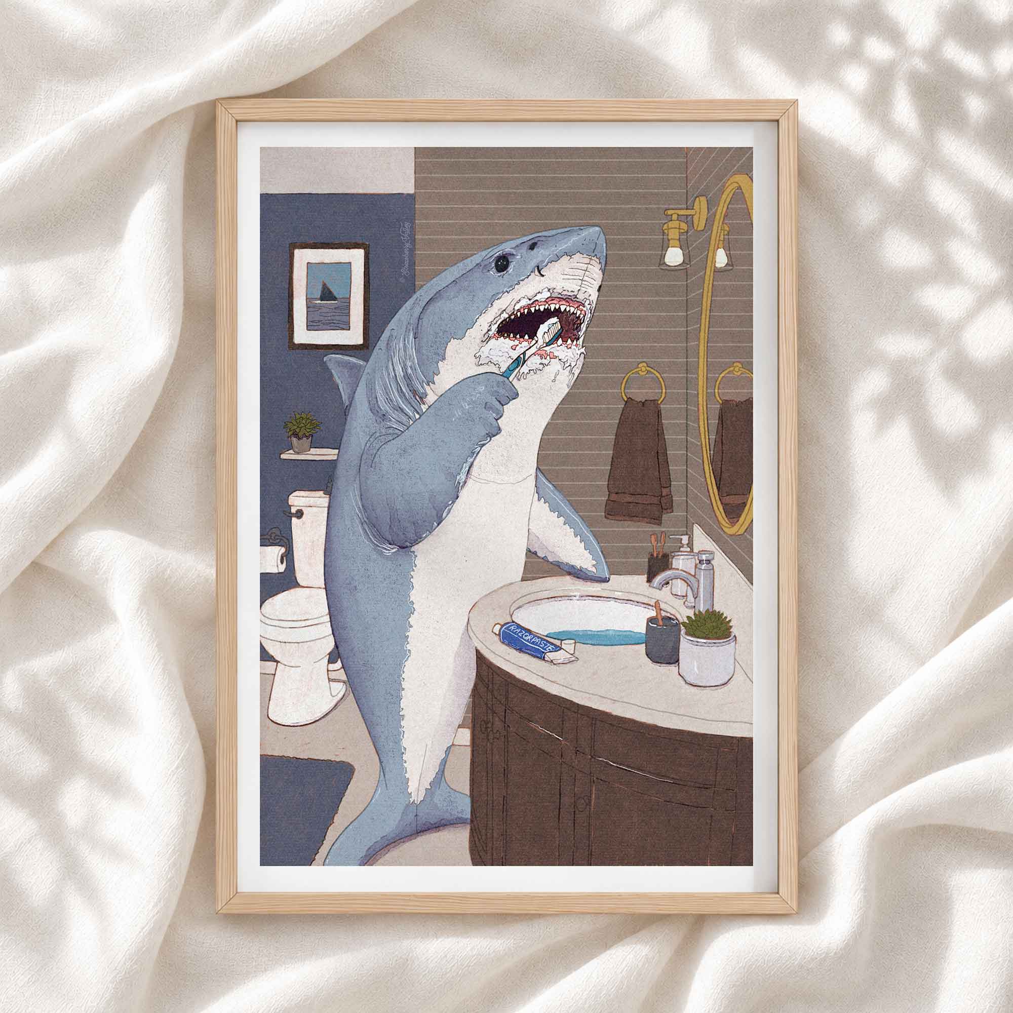 Look After Your Teeth – Art Print