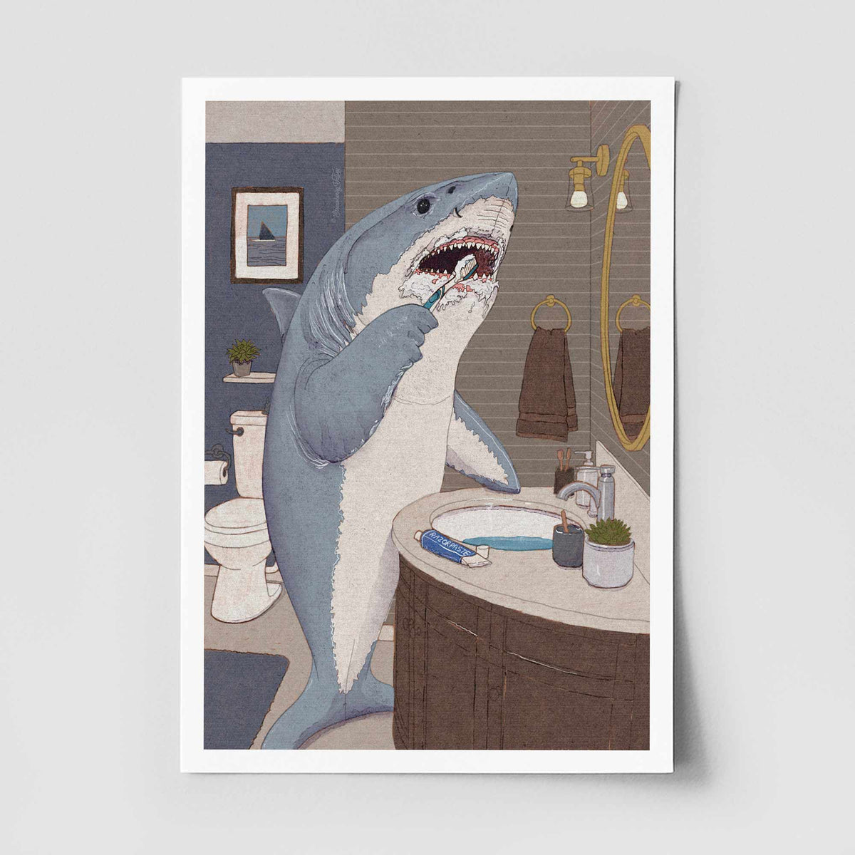 Look After Your Teeth – Art Print