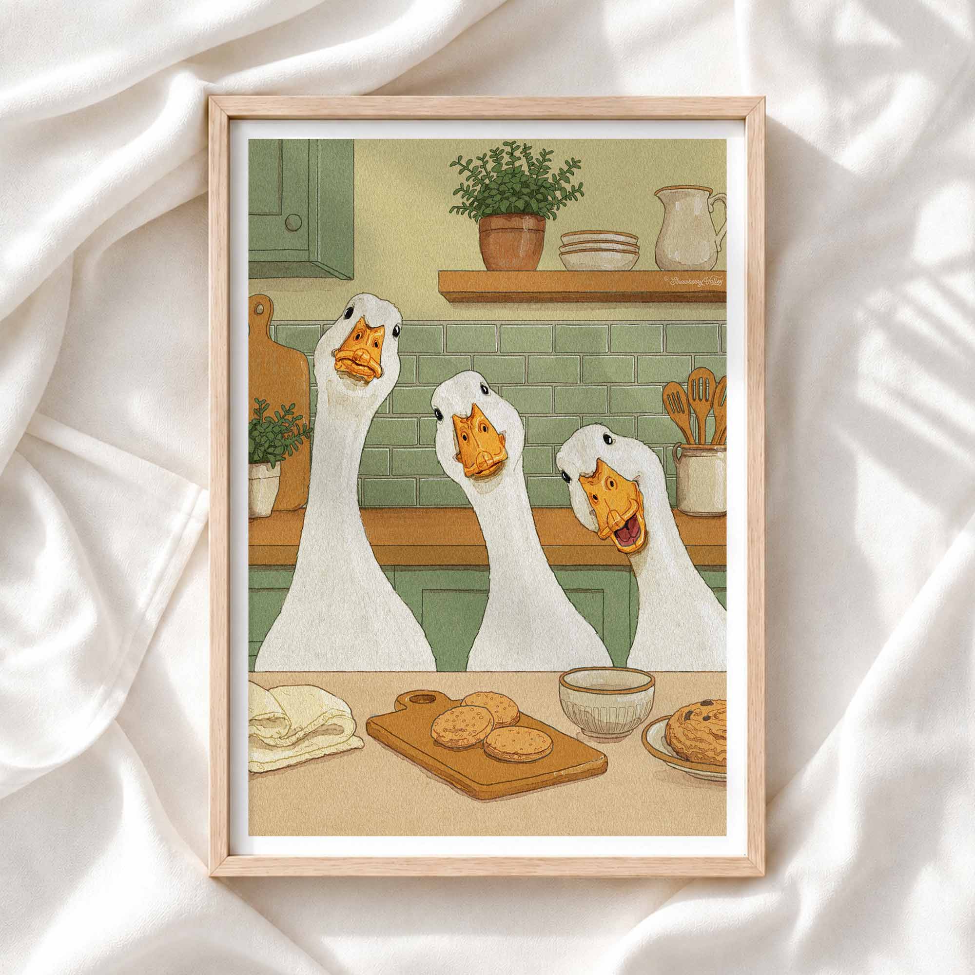 Did Someone Say Snacks? - Art Print