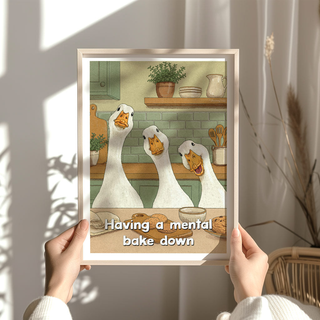 'Mental Bake Down' - Art Print