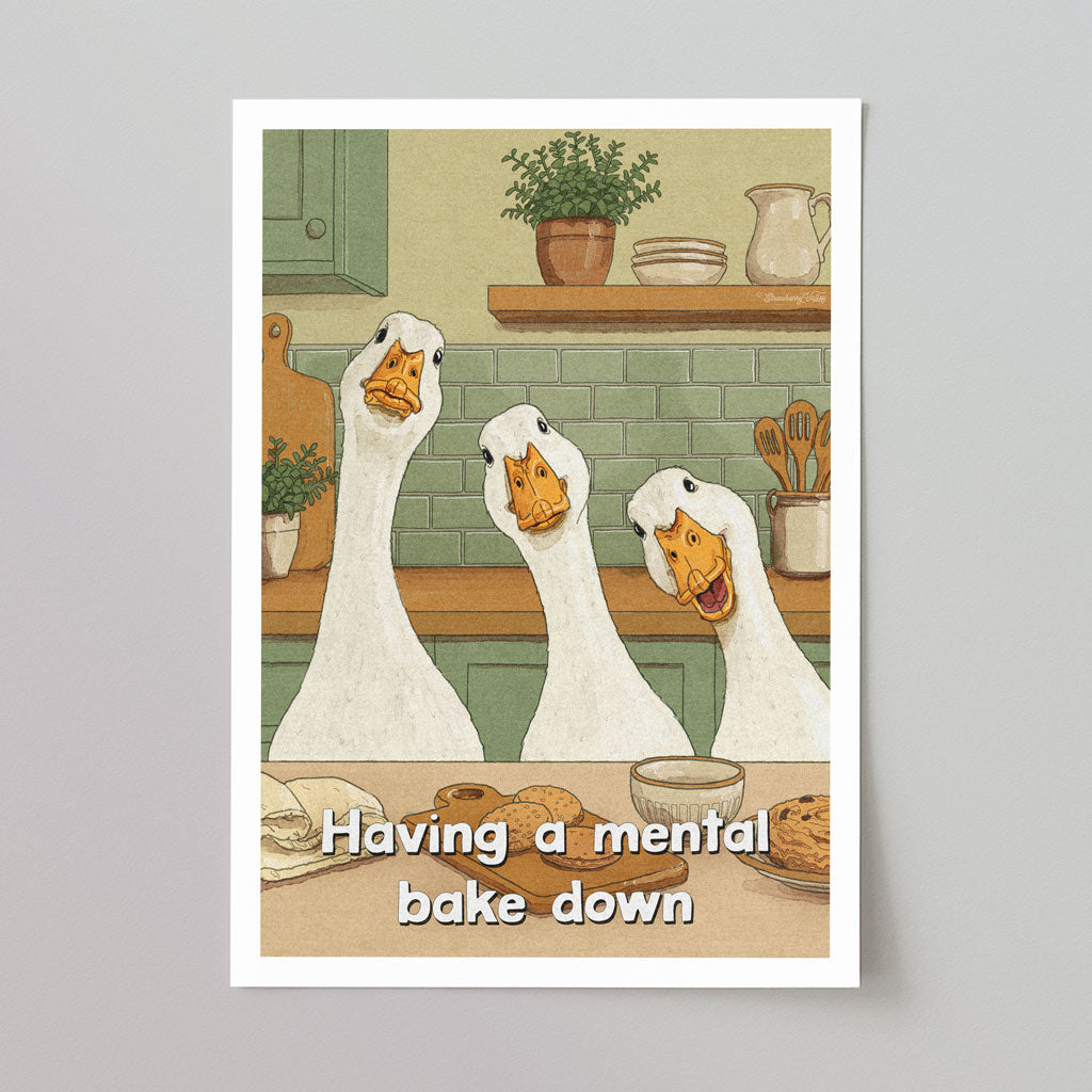 'Mental Bake Down' - Art Print