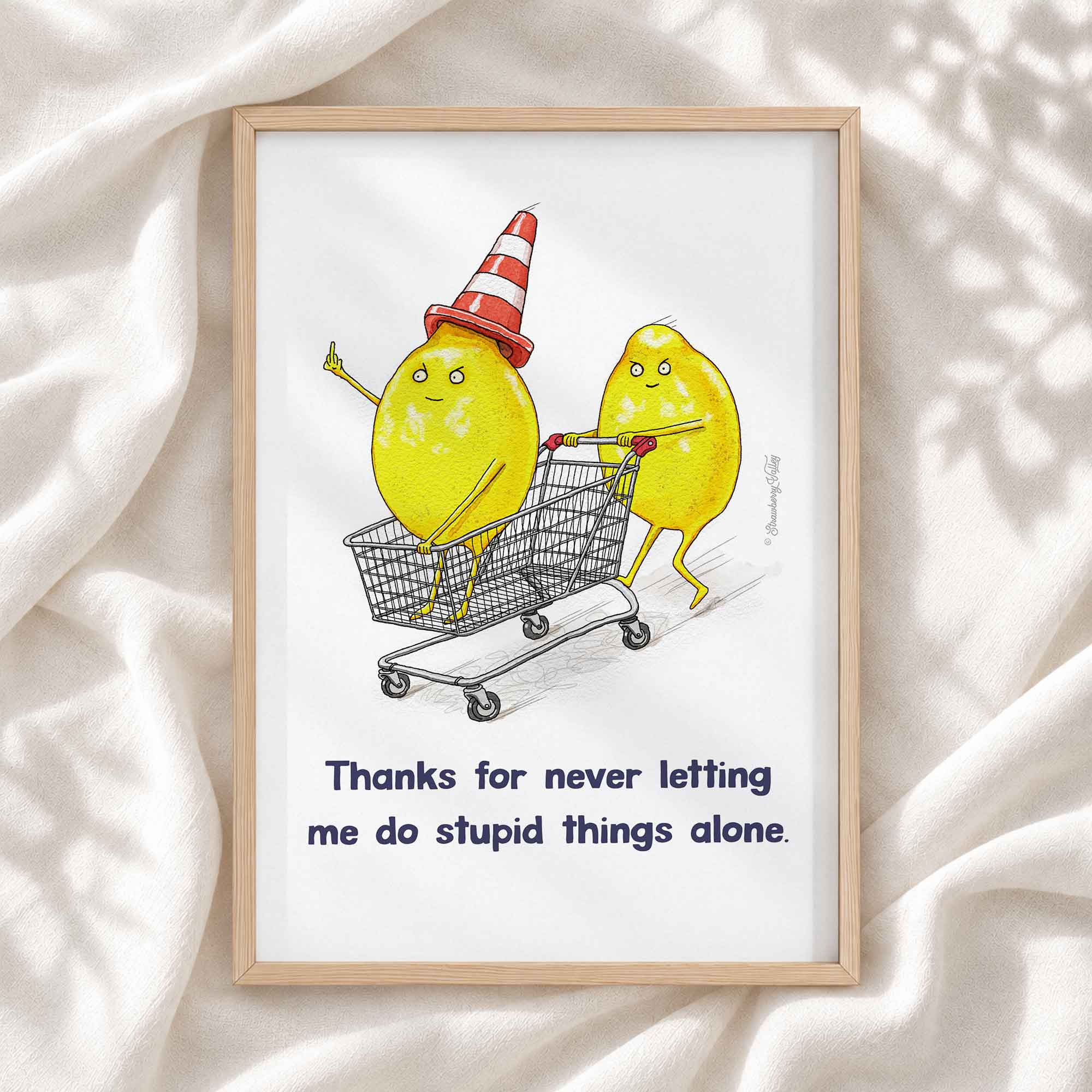 No Adult Supervision - Art Print