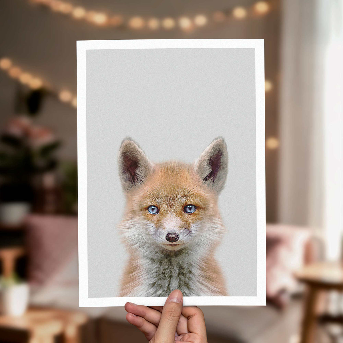 Fox - Nursery Animal Print