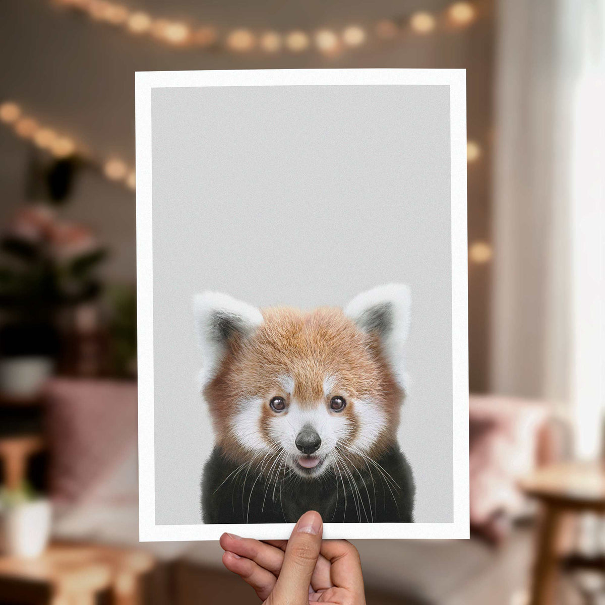 Red Panda - Nursery Animal Print