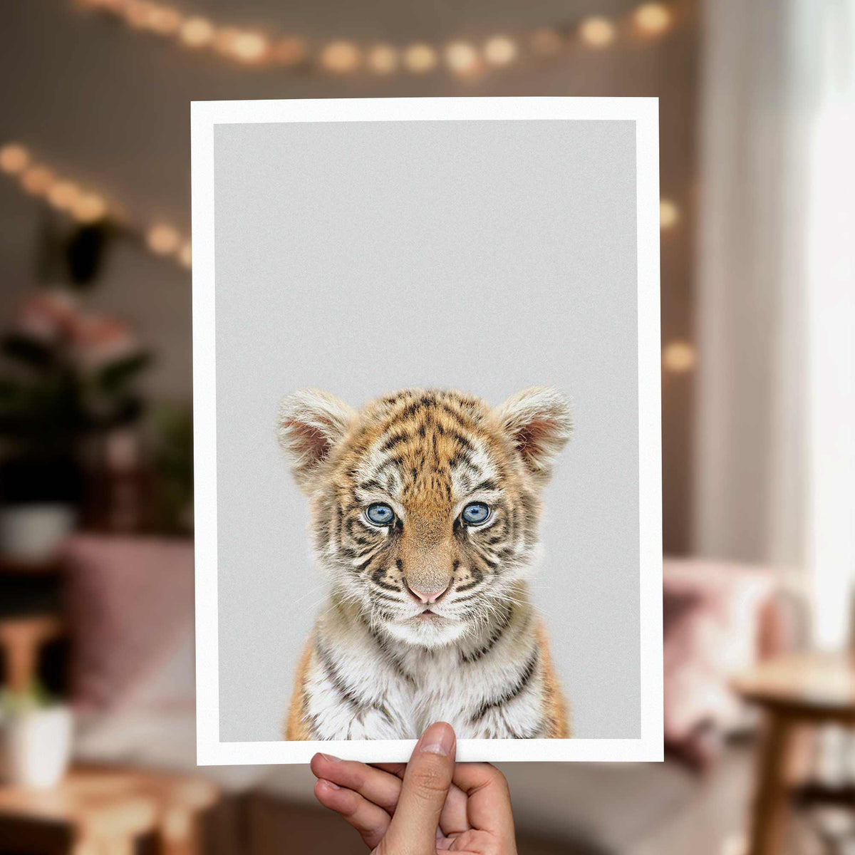 Tiger Cub - Nursery Animal Print
