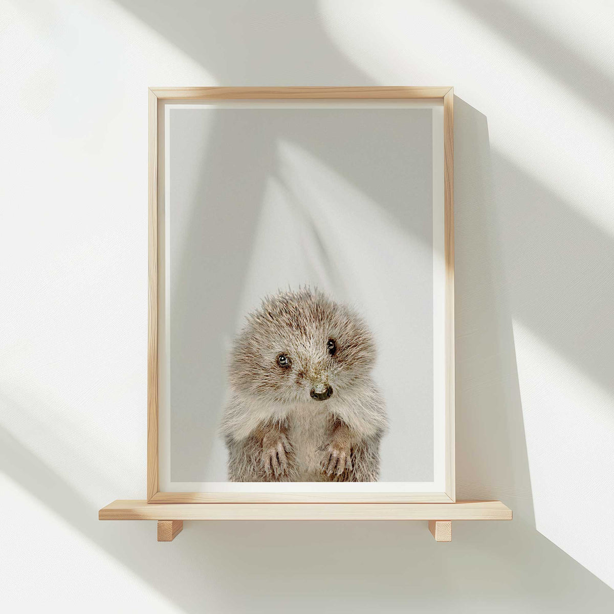 Hedgehog - Nursery Animal Print