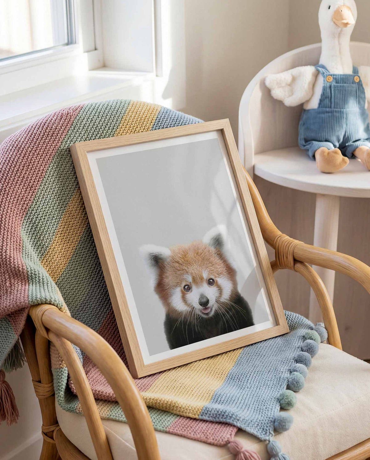 Red Panda - Nursery Animal Print