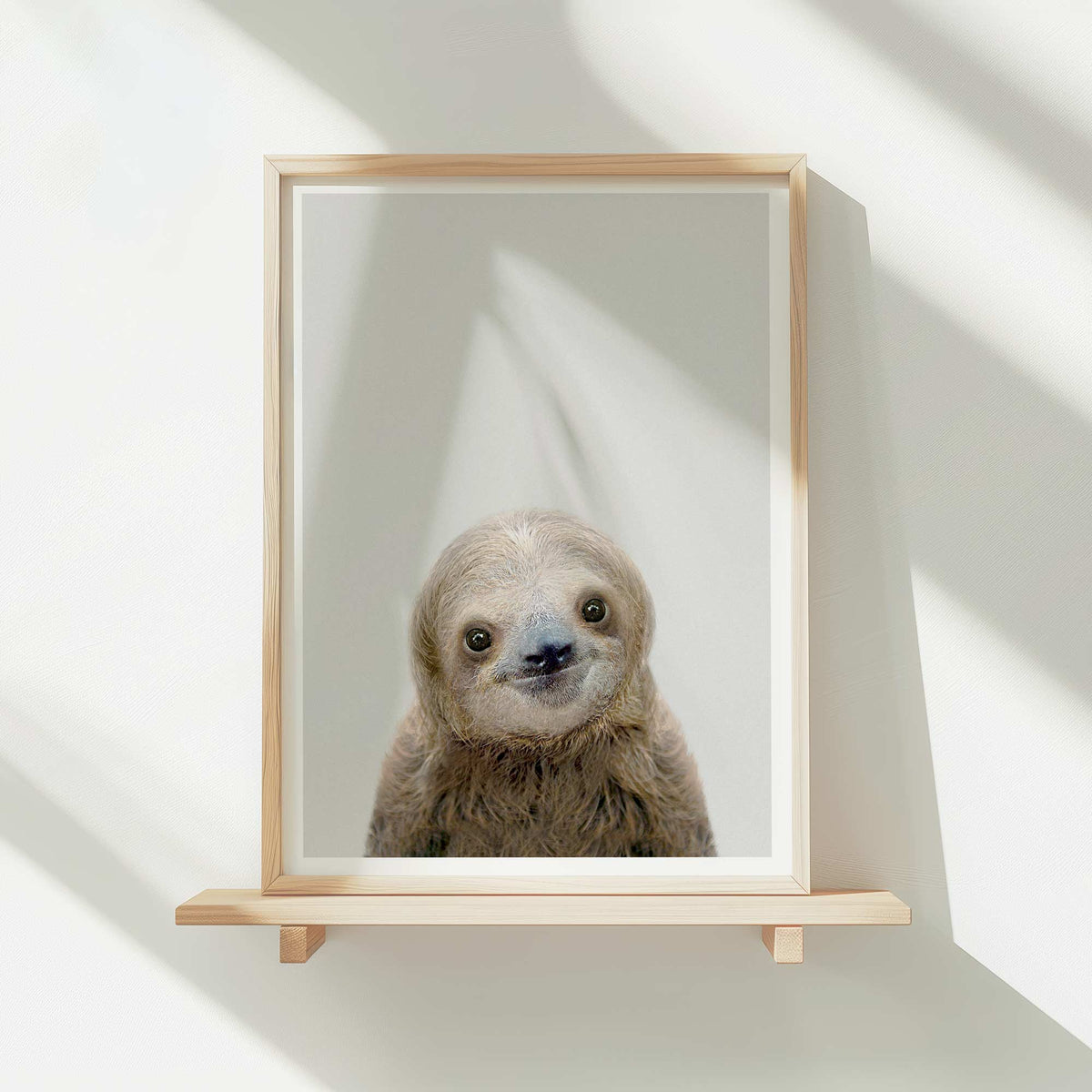 Sloth - Nursery Animal Print