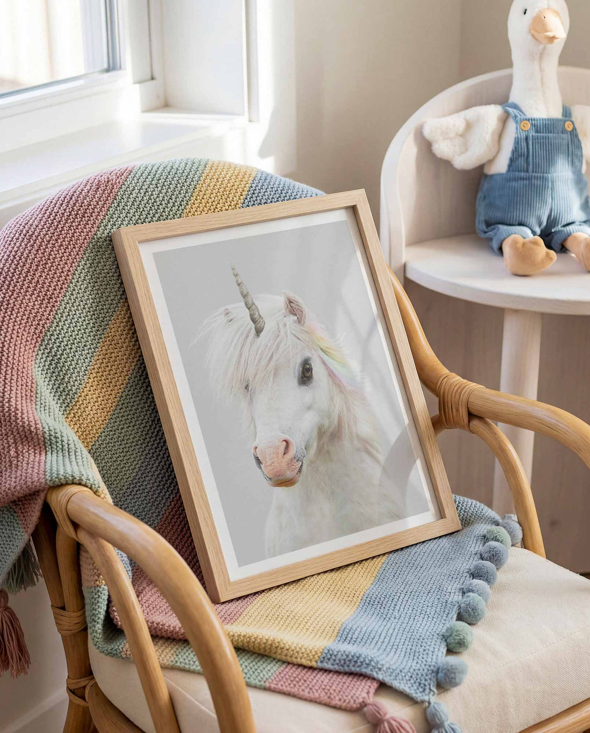 Unicorn - Nursery Animal Print