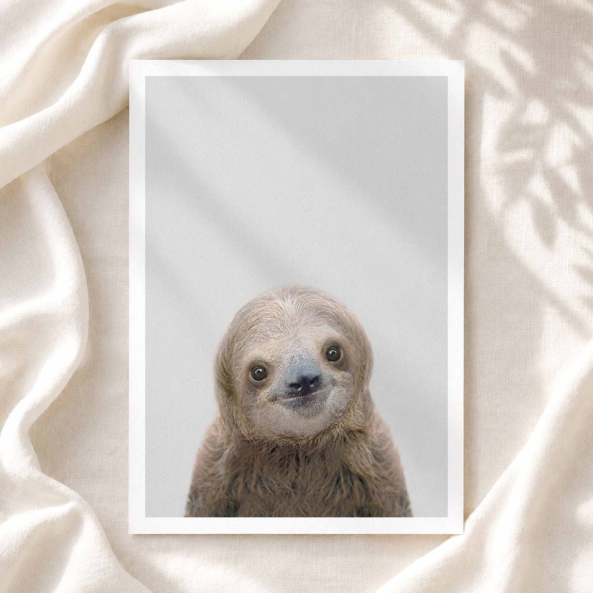 Sloth - Nursery Animal Print