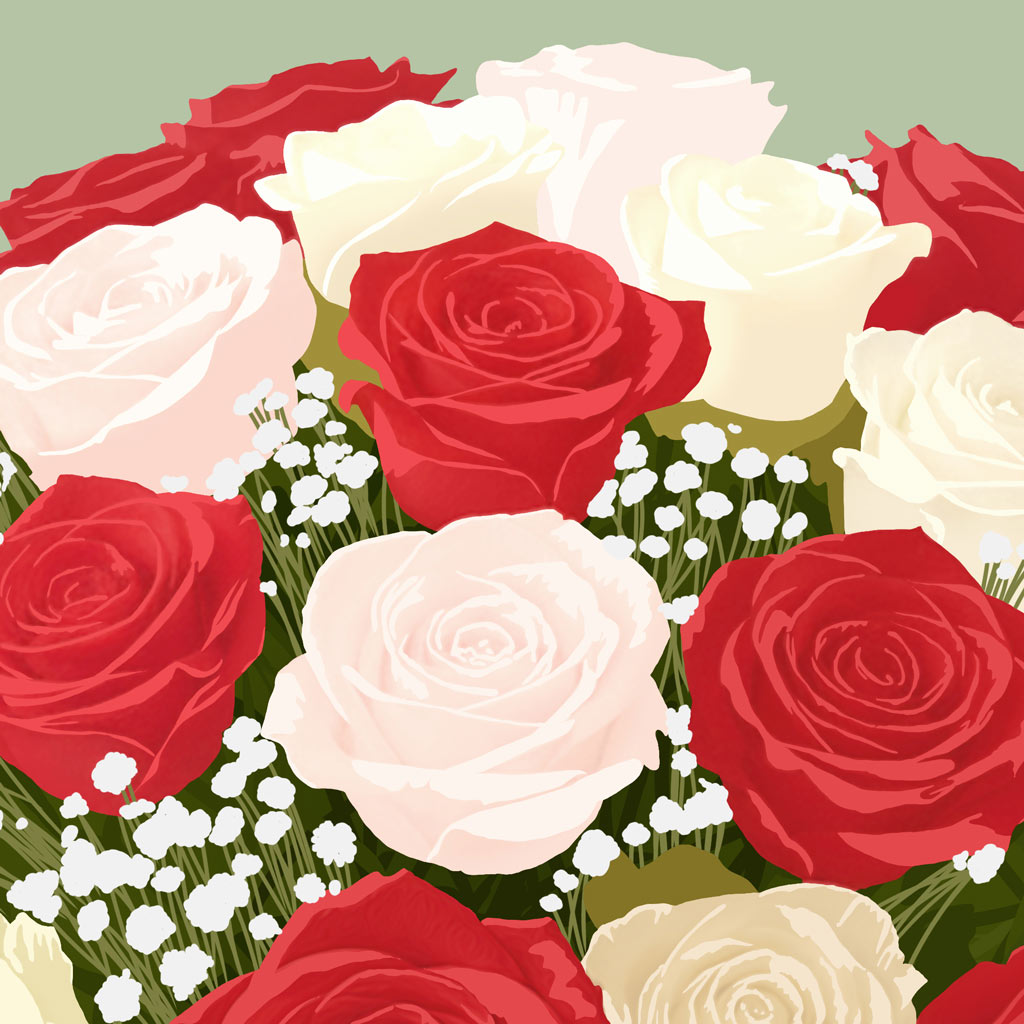 ROSE BLOOM • Art Print