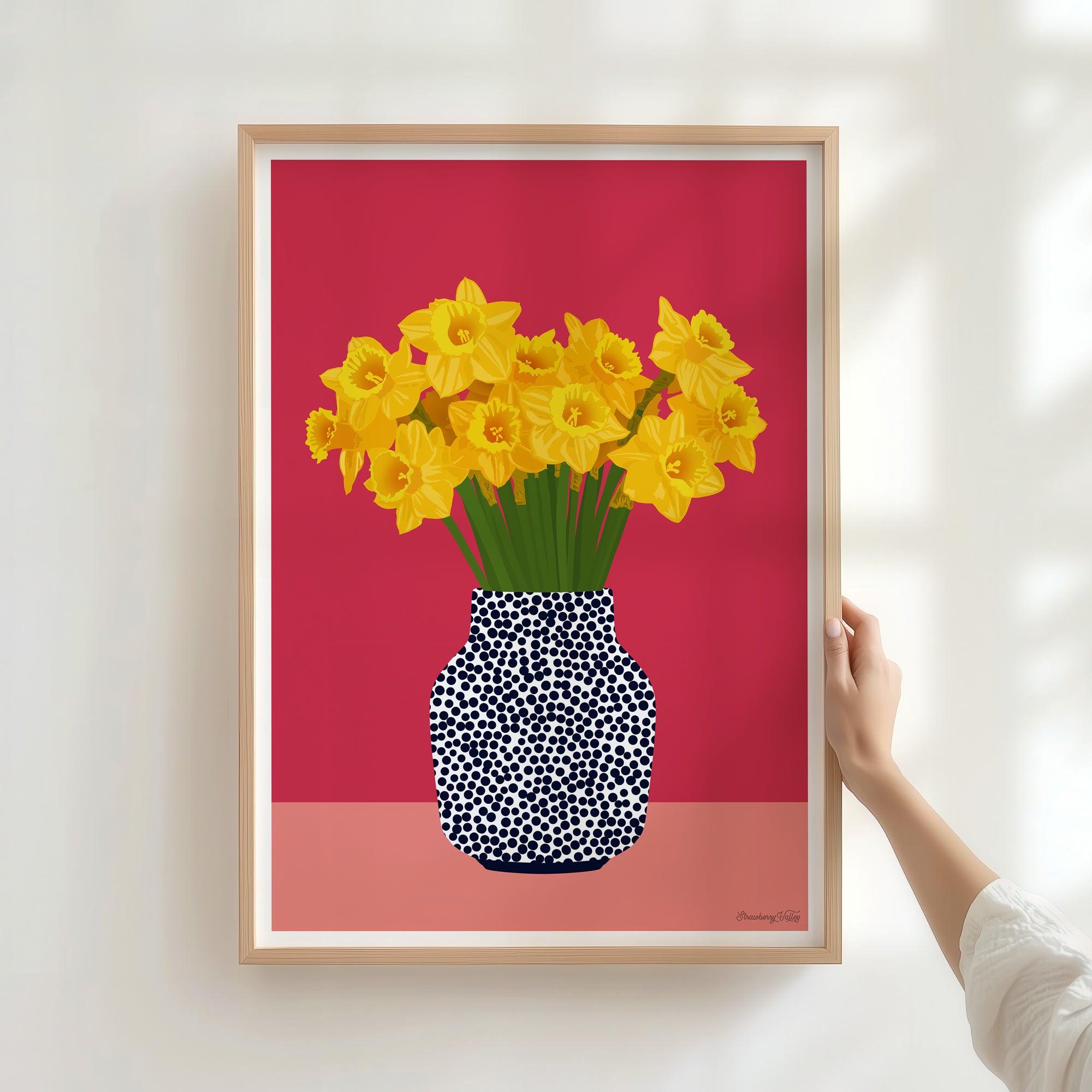 DAFFODILS IN BLOOM • Art Print