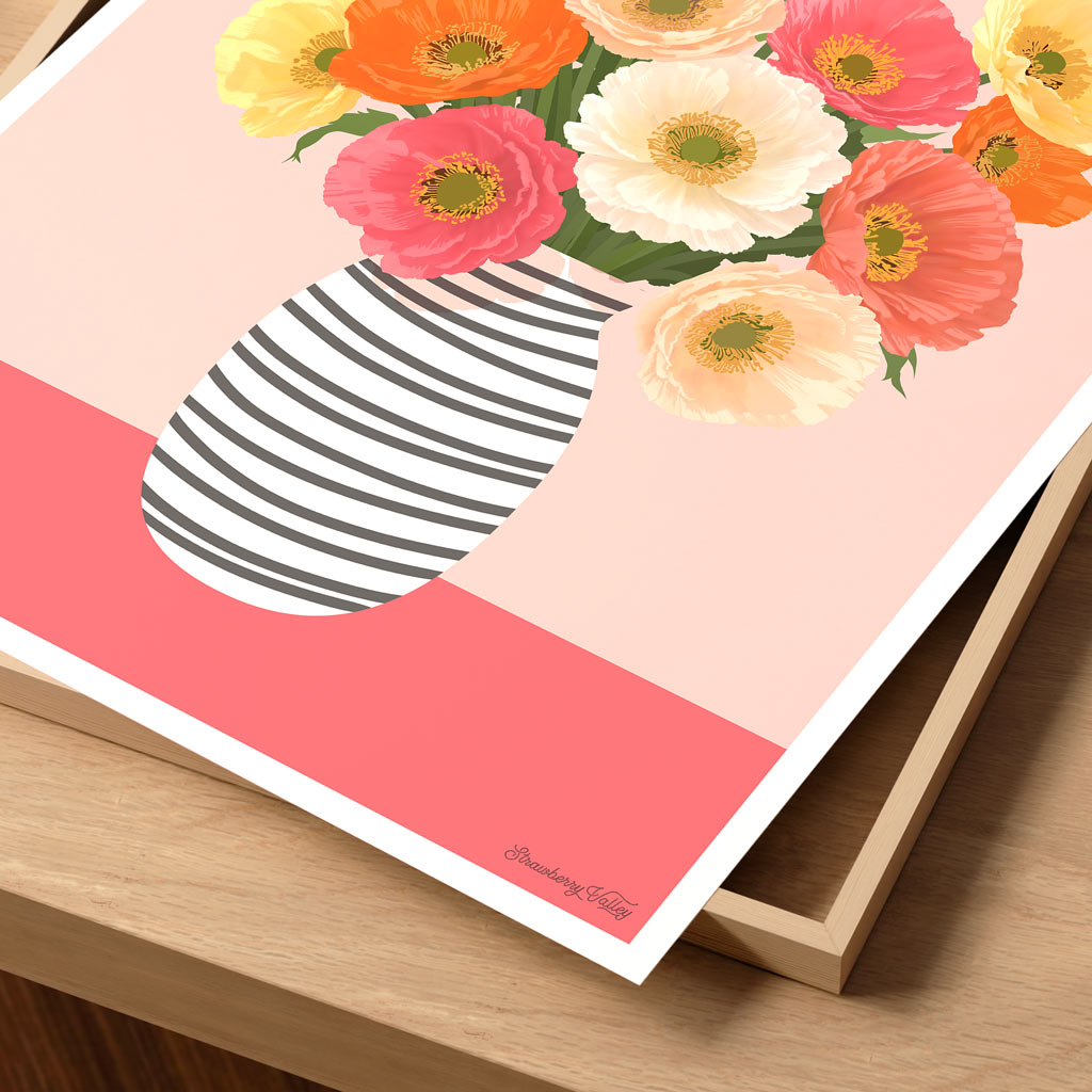 ICELANDIC POPPIES • Art Print