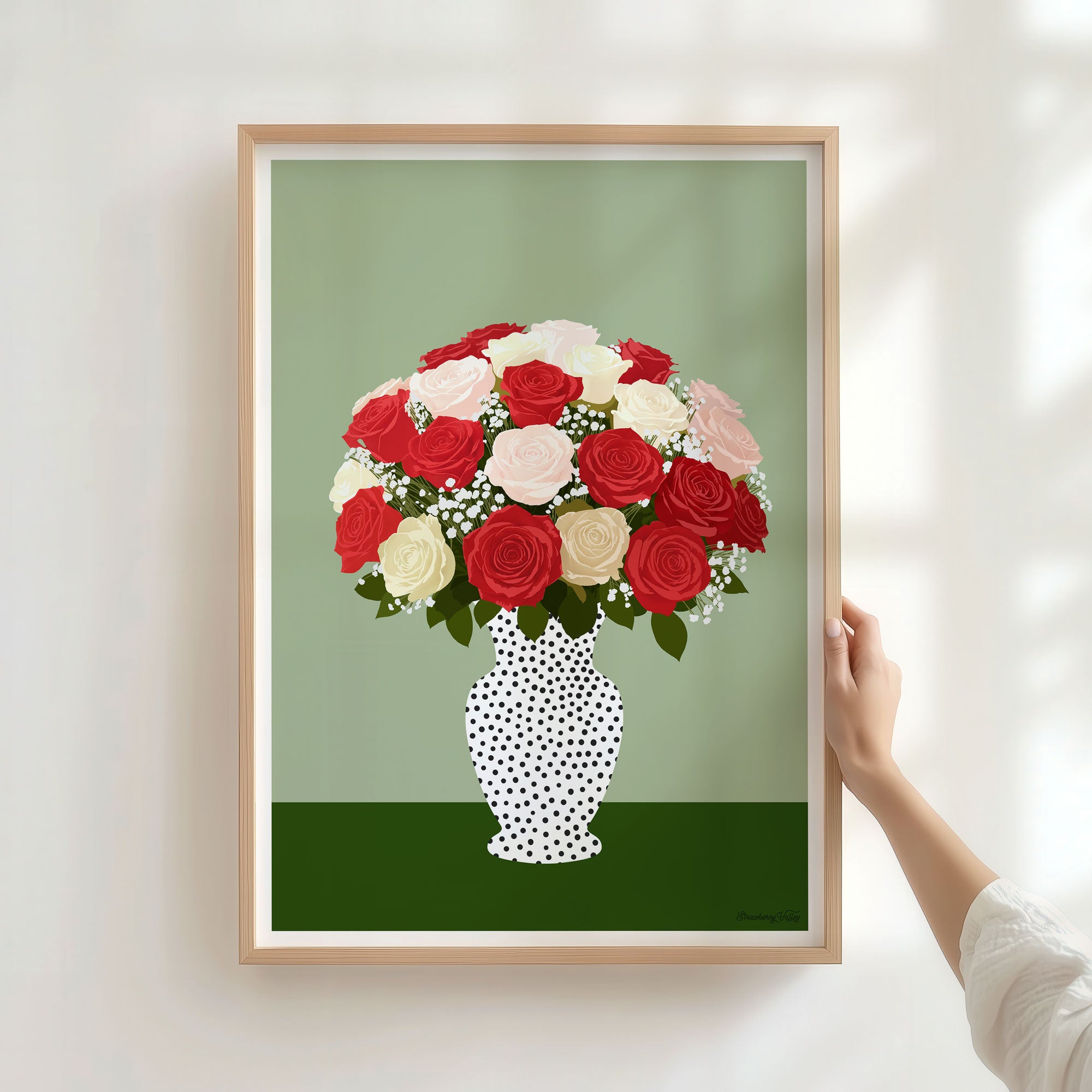ROSE BLOOM • Art Print