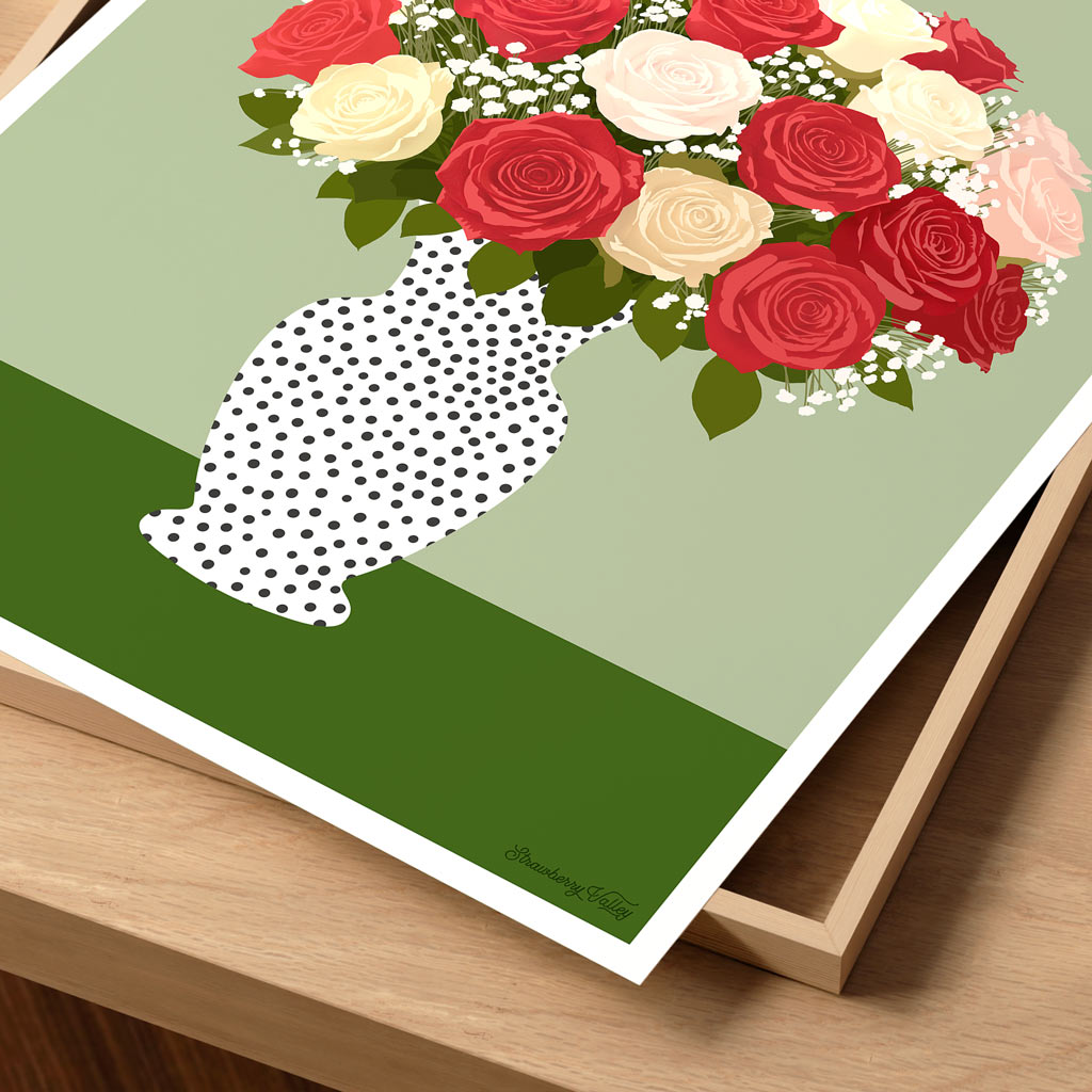 ROSE BLOOM • Art Print