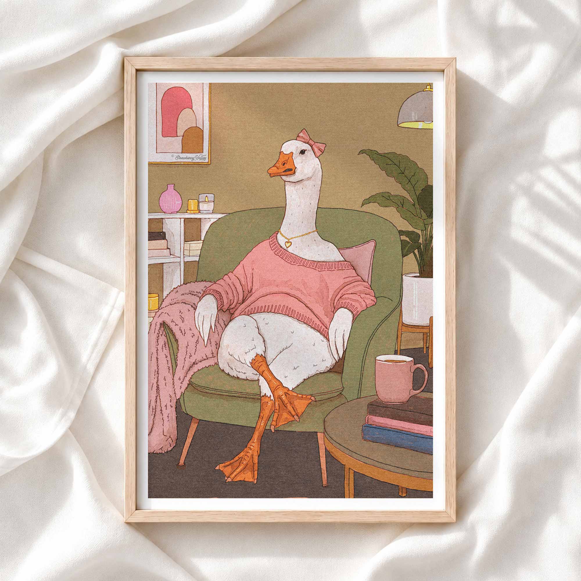 I Try To Keep Calm And Carry On, But Often Go Berserk Instead - Art Print