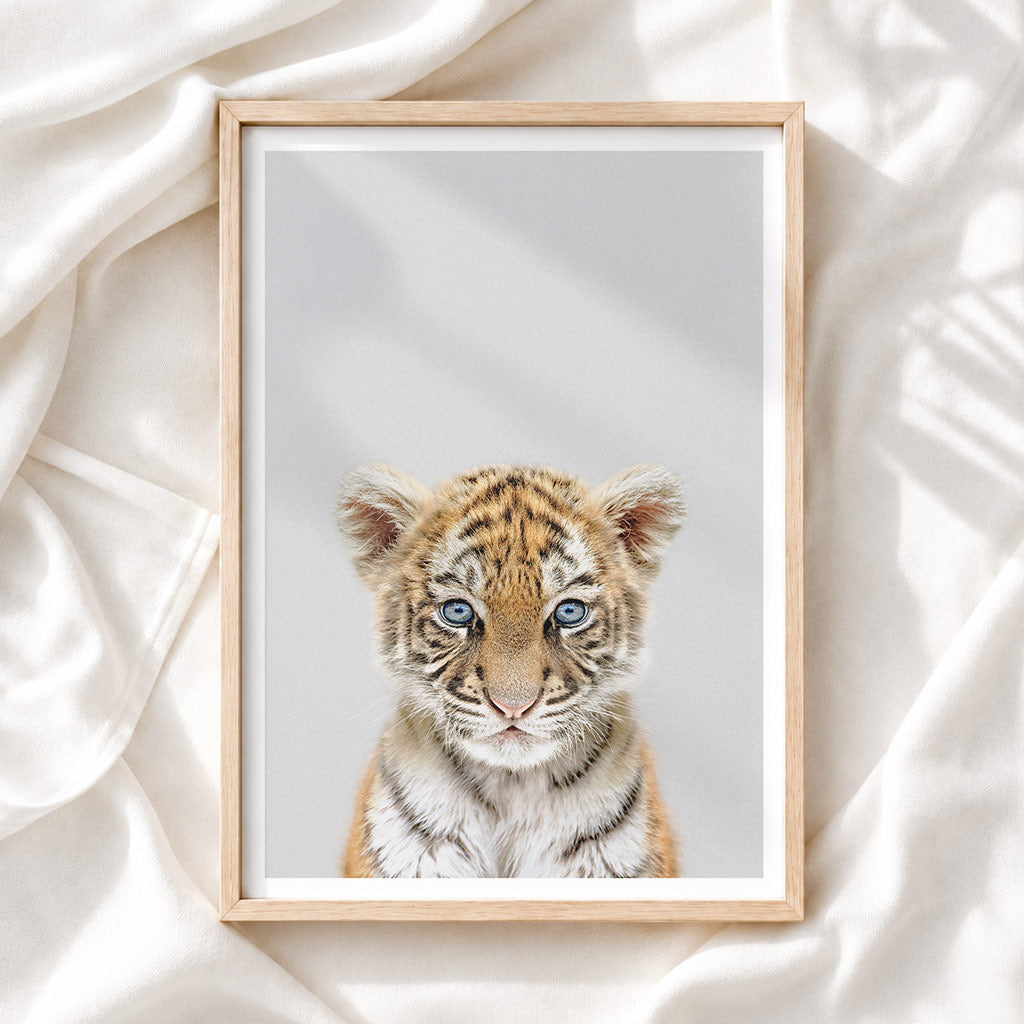 Tiger Cub - Nursery Animal Print