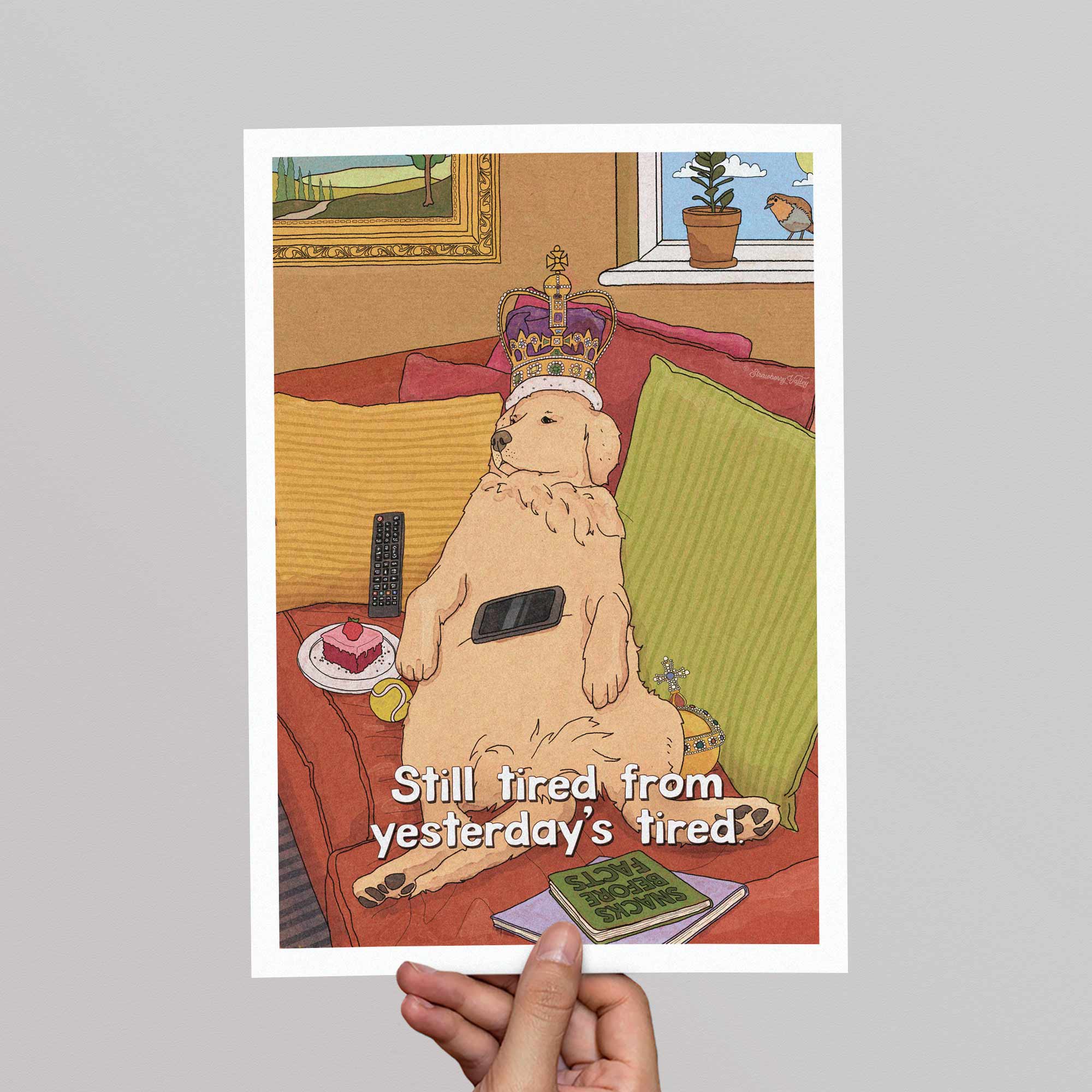 'Yesterday's Tired' - Art Print