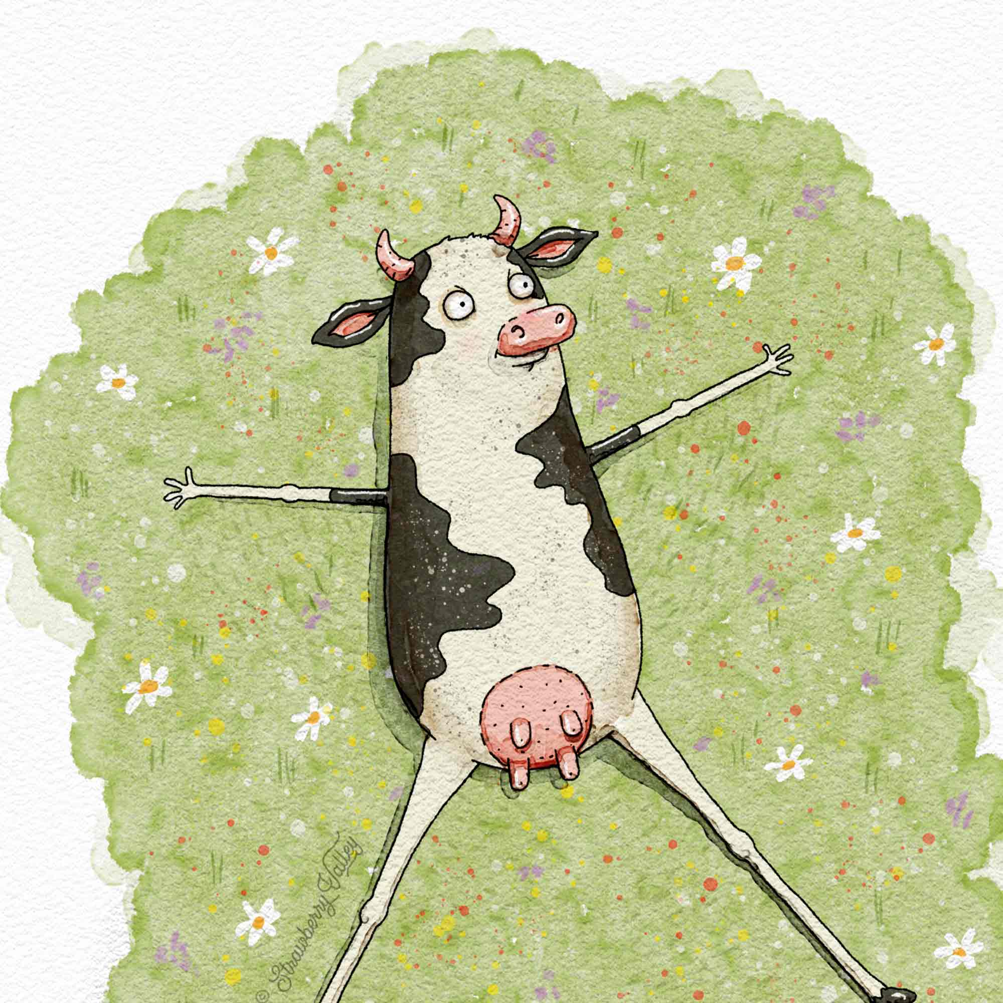 You Are Udderly Adorable - Art Print