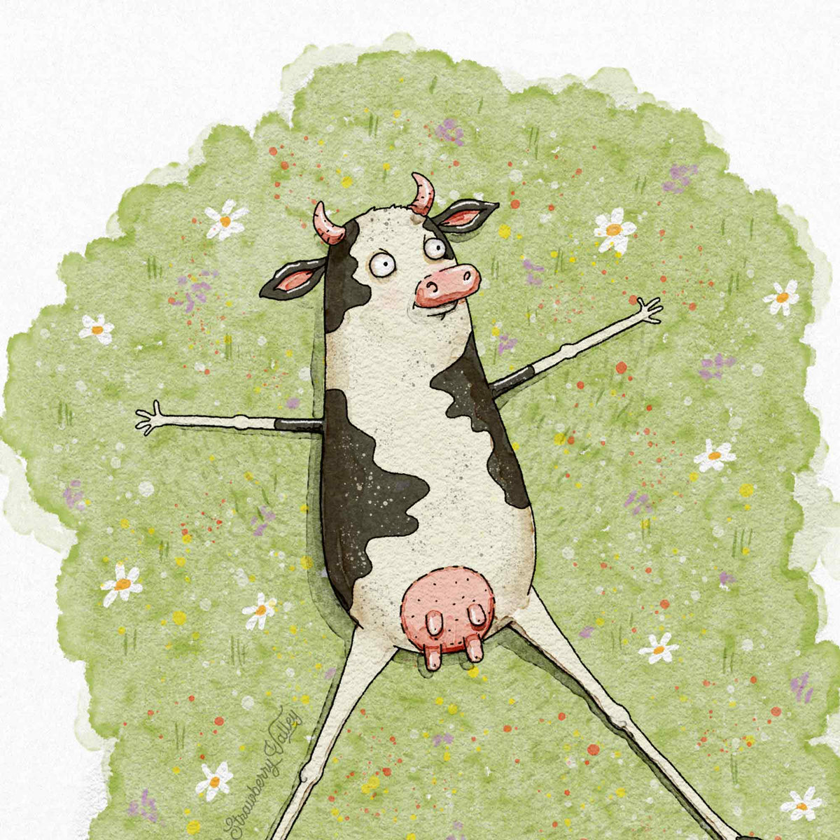 You Are Udderly Adorable - Art Print