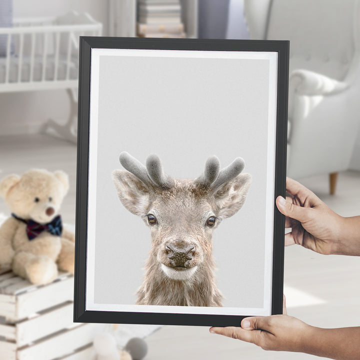 nursery animal prints stag