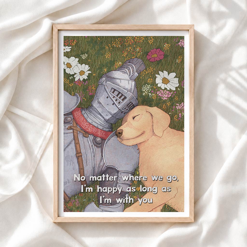 'Best Friends' - Art Print