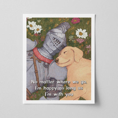 'Best Friends' - Art Print