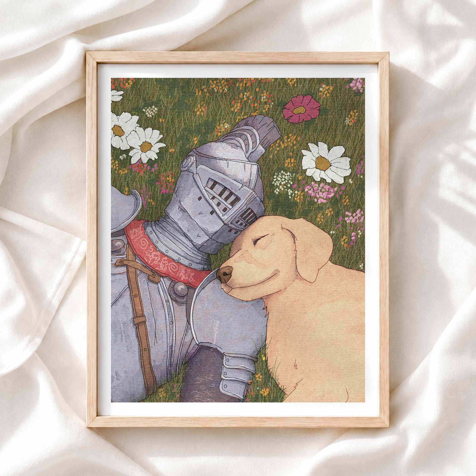 Best Friends - 8x10" Art Print