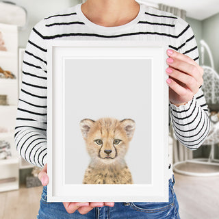 cheetah wall art