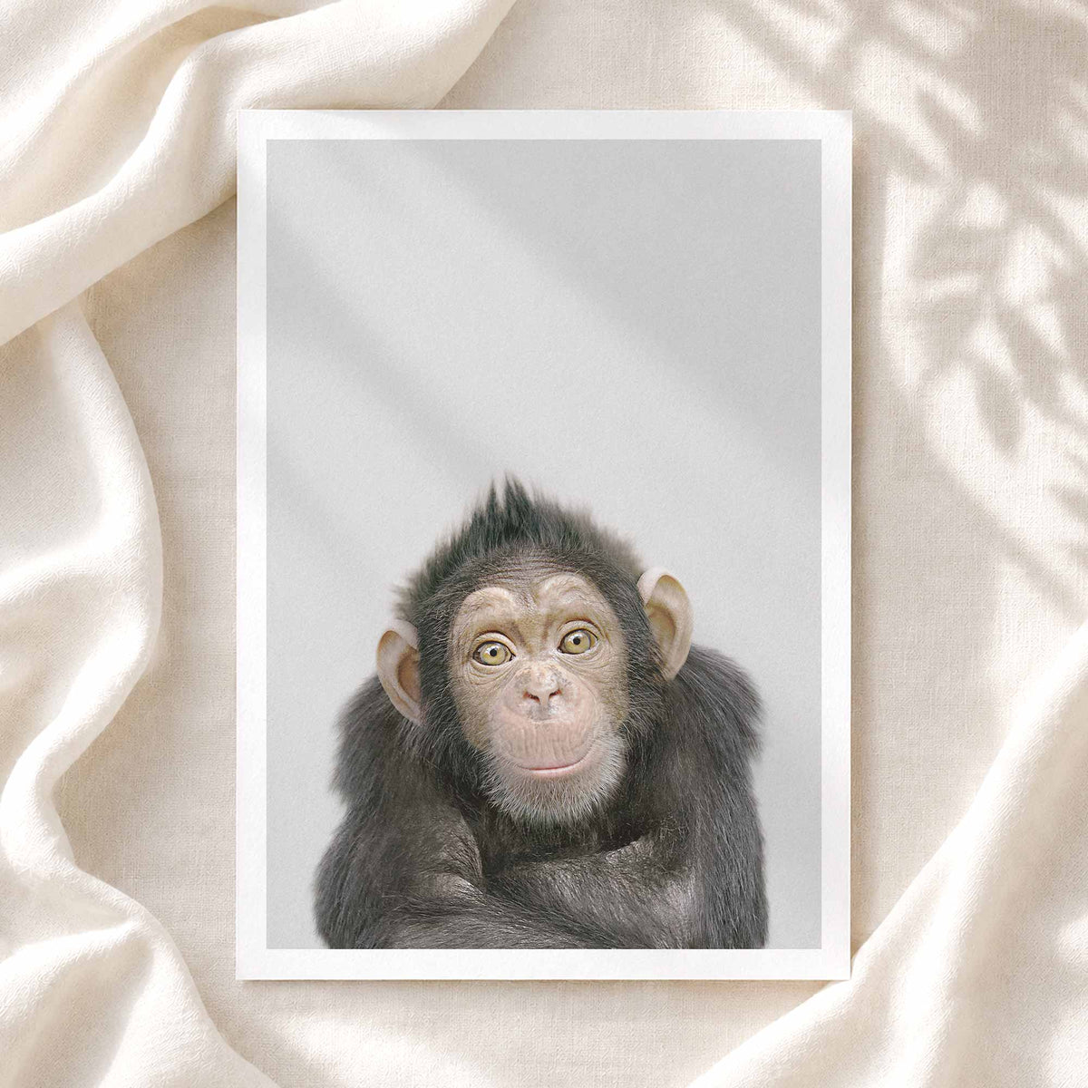 Chimpanzee - Nursery Animal Print
