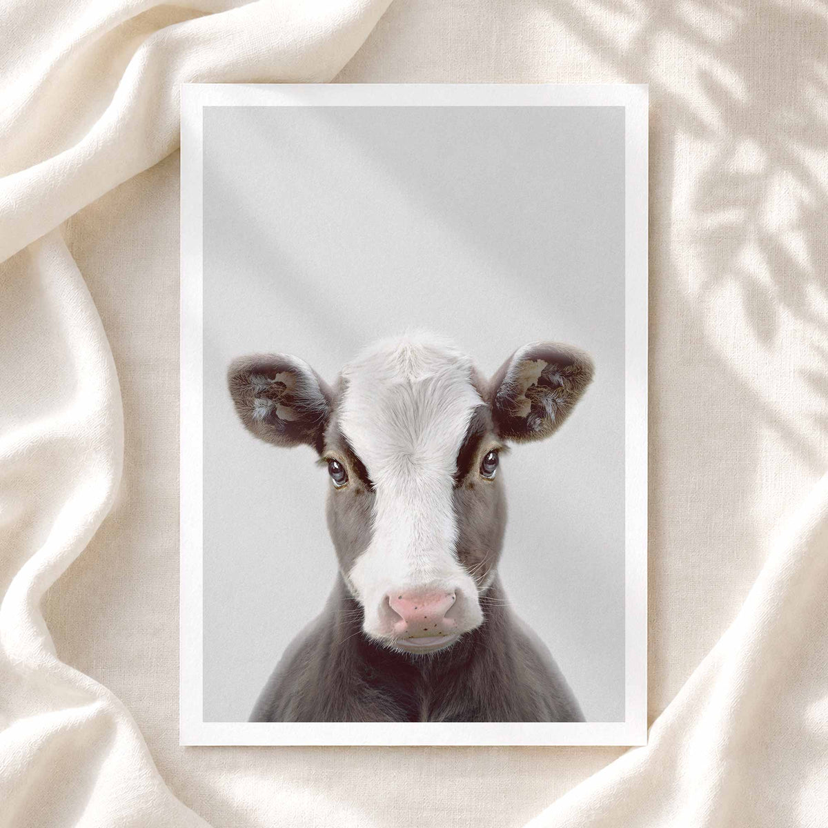 Cow - Nursery Animal Print