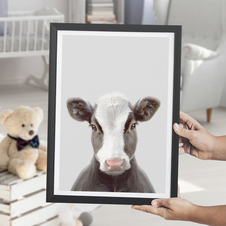 nursery animal prints cow