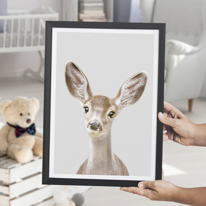 nursery animal prints deer