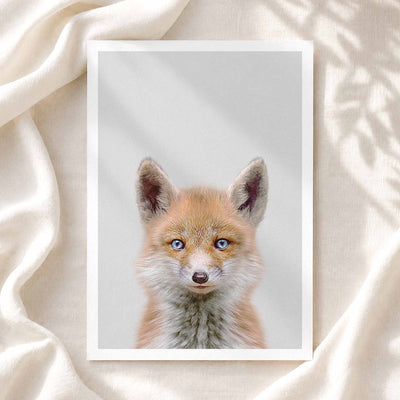 Fox - Nursery Animal Print