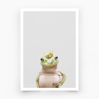 Frog Prince Art Print