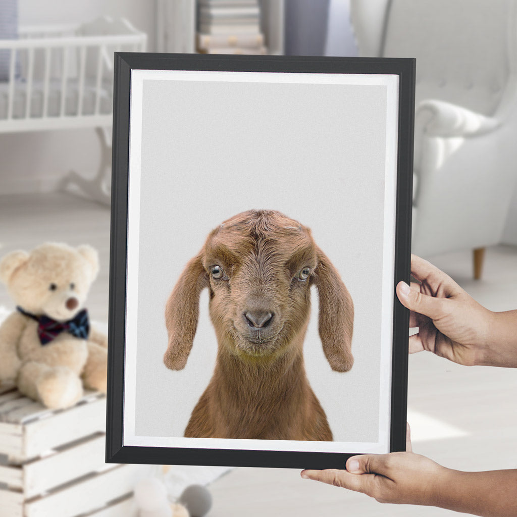 nursery animal prints goat