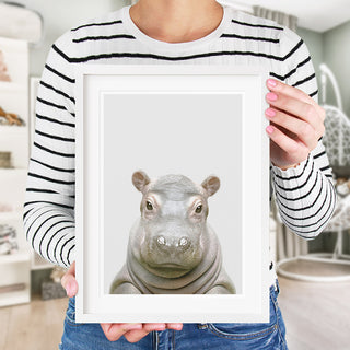 hippo nursery decor 