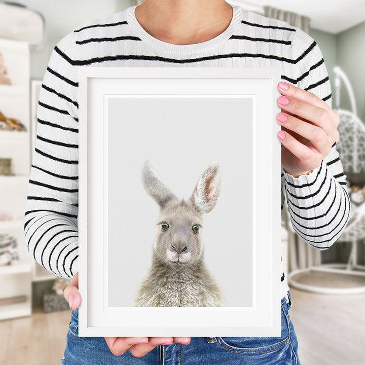 kangaroo nursery decor 