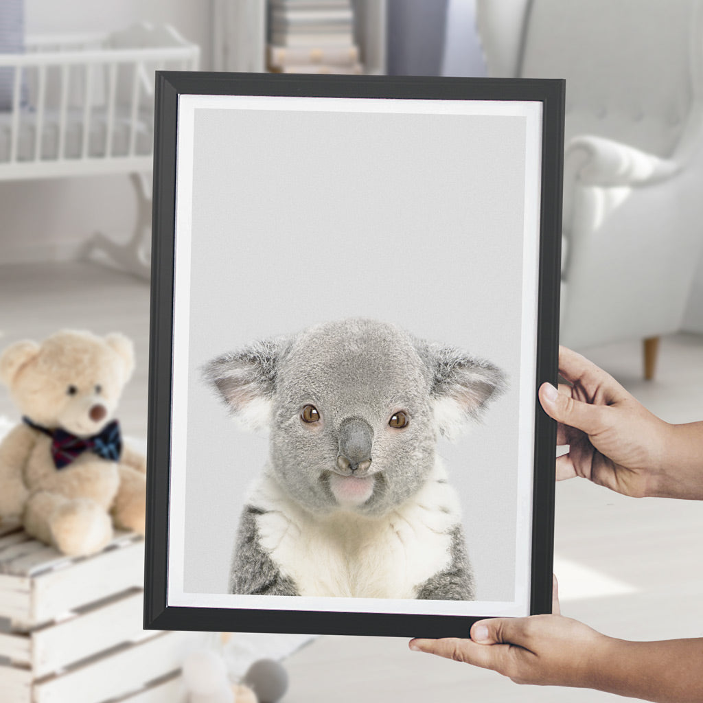 nursery animal prints koala