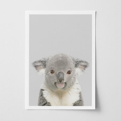Koala Nursery Print - Sweet Australian Animal Art for Baby Rooms