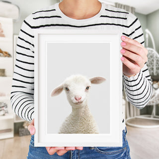 lamb nursery decor 