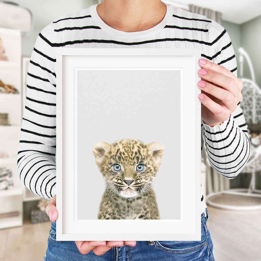 leopard cub nursery decor 