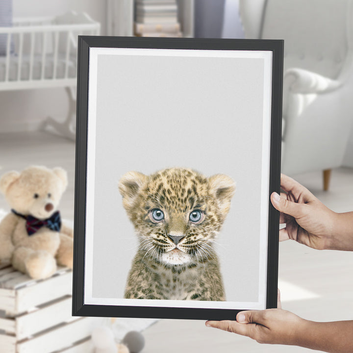 nursery animal prints leopard