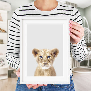 lion cub nursery decor 