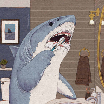 Look After Your Teeth –  A4 Art Print