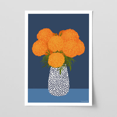 'Marigolds' - Art Print